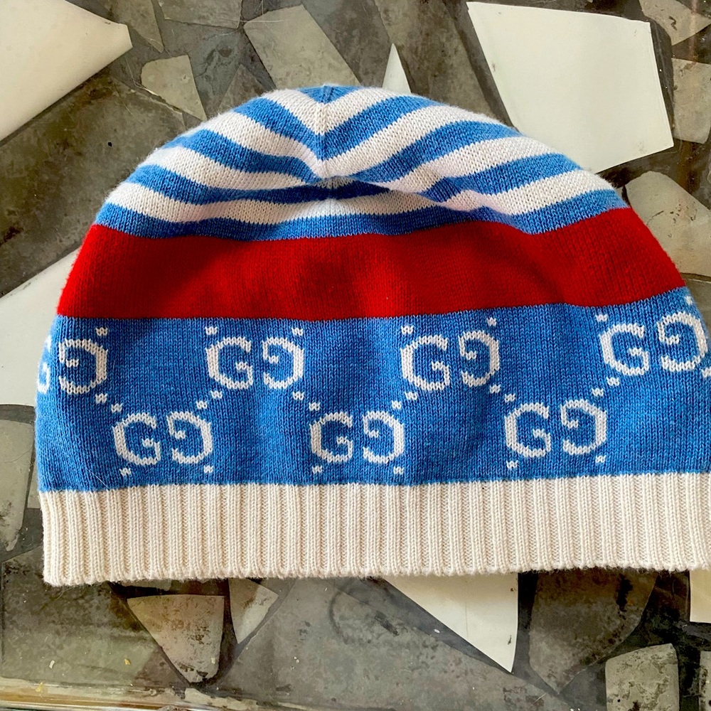 Toddler Gucci Beanie. Amazing shape. Not stains or odor